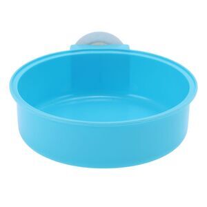 Convenient Hanging Dog Bowl for Indoor and Outdoor Large Blue
